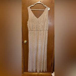 Blaise dress in Sandstone color from BHLDN. worn once. Perfect bridesmaid dresss